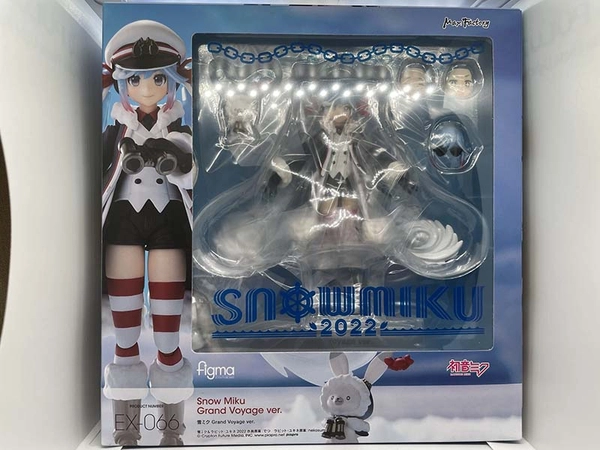 MÔ HÌNH Hatsune Miku - Rabbit Yukine - Vocaloid - Figma (#EX-066) - Snow, Grand Voyage Ver. (Max Factory) ACTION FIGURE CHÍNH HÃNG 4 3454958 1781058988776