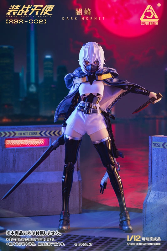 MÔ HÌNH Armored Battle Angels Series ABA-002 Dark Hornet - 1/12 Scale Posable Figure - (LOSCONT) FIGURE CHÍNH HÃNG 2 38 1730896712535