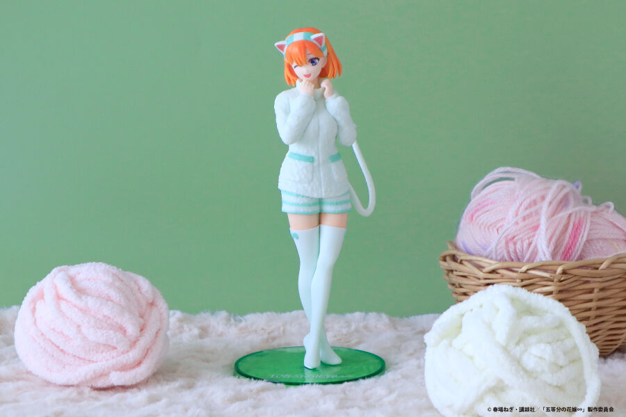 MÔ HÌNH Nakano Yotsuba - Gotoubun no Hanayome∽ - Fascinity Figure - Nekomimi Hoodie (Fukuya) FIGURE CHÍNH HÃNG 2 4641286