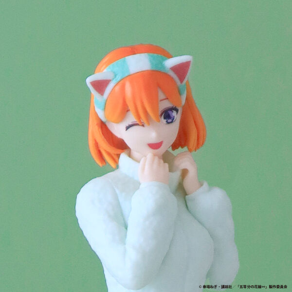 MÔ HÌNH Nakano Yotsuba - Gotoubun no Hanayome∽ - Fascinity Figure - Nekomimi Hoodie (Fukuya) FIGURE CHÍNH HÃNG 3 4641287