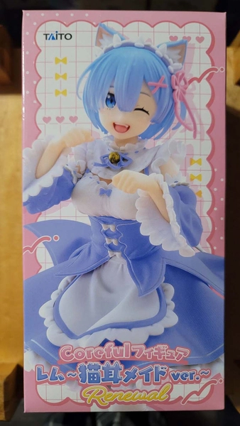 MÔ HÌNH Rem - Re:Zero Kara Hajimeru Isekai Seikatsu - Coreful Figure - Nekomimi Maid ver., Renewal (Taito) FIGURE CHÍNH HÃNG 6 4818324 1779770713776