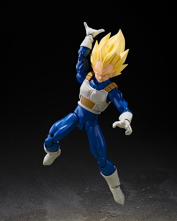 Mô Hình Vegeta SSJ - Dangerous Pride - Dragon Ball Z - S.H.Figuarts (Bandai Spirits) FIGURE CHÍNH HÃNG 3 61tG3sGjP4L. AC SX569