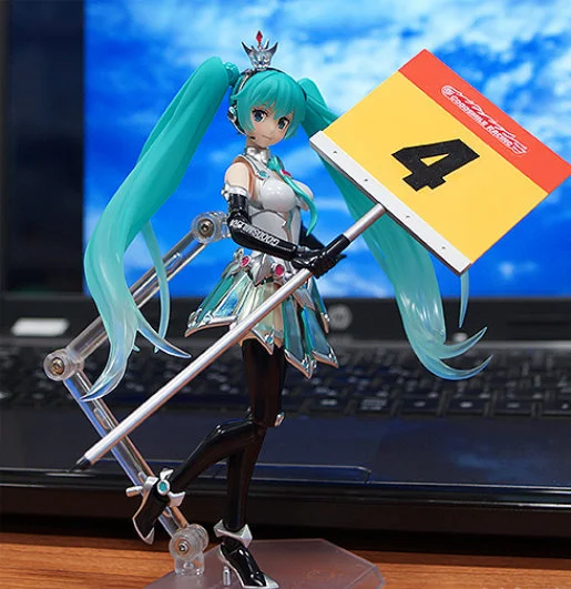 MÔ HÌNH Hatsune Miku - Good Smile Racing - Vocaloid - Figma (#SP-049) - Racing 2013 (Max Factory) ACTION FIGURE CHÍNH HÃNG 5 794115 1782702510808