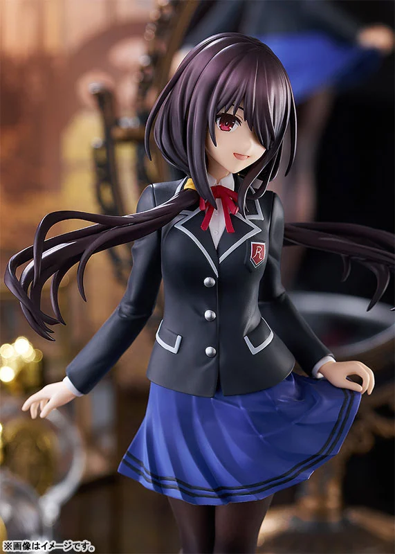 MÔ HÌNH Tokisaki Kurumi - POP UP PARADE - School Uniform Ver. L size Complete Figure (Good Smile Company) FIGURE CHÍNH HÃNG 2 84 1714149273167