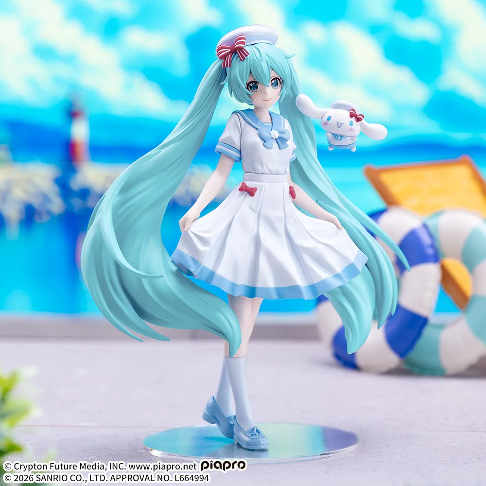 MÔ HÌNH Hatsune Miku - Cinnamoroll - Piapro Characters - Hatsune Miku x Cinnamoroll - XStellar (Sega Fave) FIGURE CHÍNH HÃNG 1 D123313 01