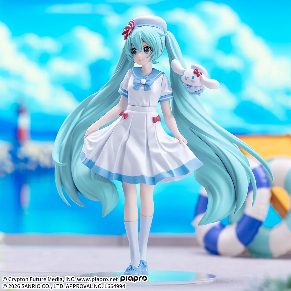MÔ HÌNH Hatsune Miku - Cinnamoroll - Piapro Characters - Hatsune Miku x Cinnamoroll - XStellar (Sega Fave) FIGURE CHÍNH HÃNG 4 D123313 02