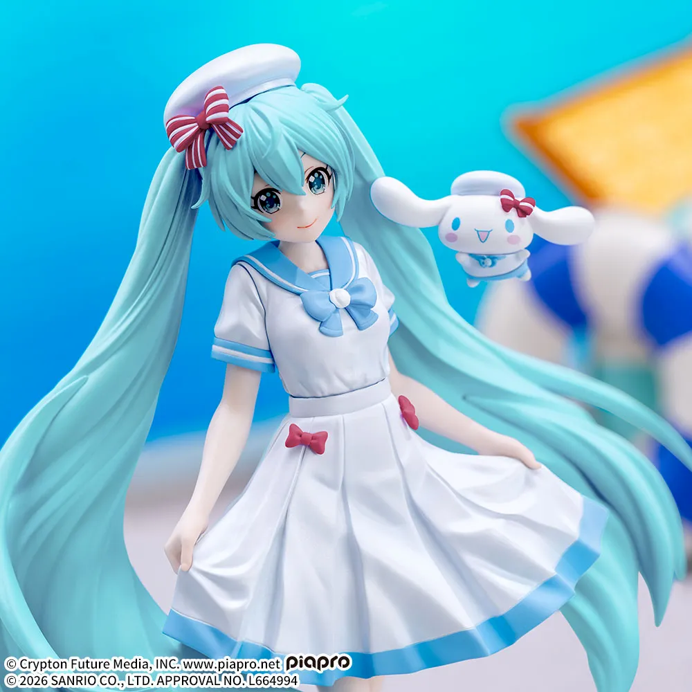 MÔ HÌNH Hatsune Miku - Cinnamoroll - Piapro Characters - Hatsune Miku x Cinnamoroll - XStellar (Sega Fave) FIGURE CHÍNH HÃNG 2 D123313 04