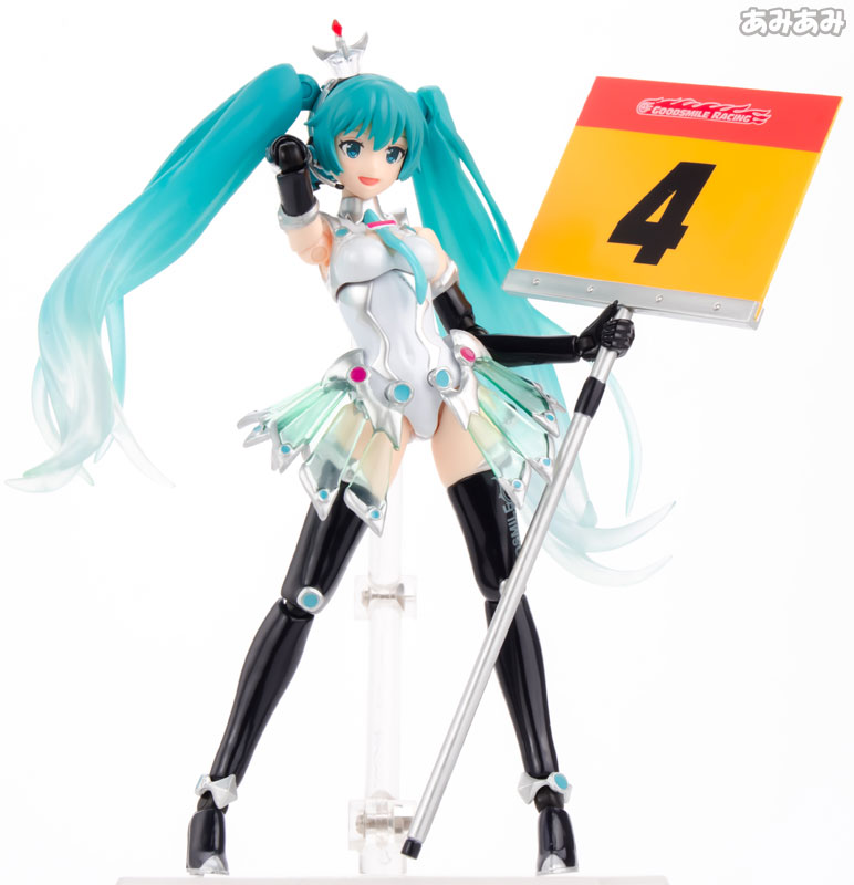 MÔ HÌNH Hatsune Miku - Good Smile Racing - Vocaloid - Figma (#SP-049) - Racing 2013 (Max Factory) ACTION FIGURE CHÍNH HÃNG 2 FIGURE 002078 04