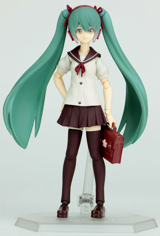 MÔ HÌNH Hatsune Miku - Vocaloid - Figma (#SP-050) - Good Smile Kuji - Good Smile Kuji "Hatsune Miku 2014 Spring Ver." - Sailor Uniform ver. (Good Smile Company, Max Factory) ACTION FIGURE CHÍNH HÃNG 1 FIGURE 004989 01