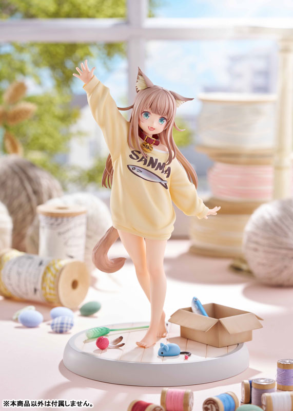 MÔ HÌNH My Cat Is A Kawaii Girl KINAKO -Play With Ver.- PVC Figure (1:6 Scale)(GOLDENHEAD+) FIGURE CHÍNH HÃNG 1 FIGURE 186423 12