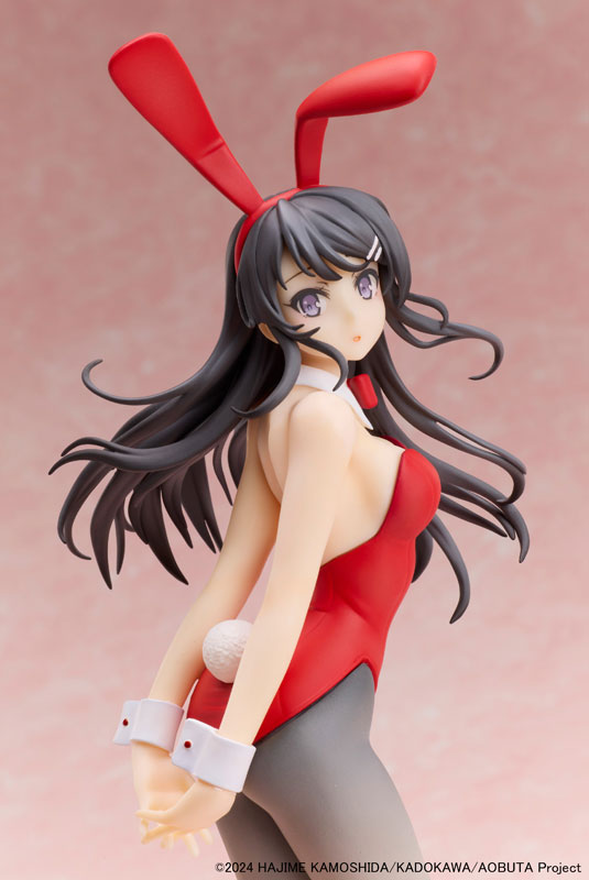 MÔ HÌNH Seishun Buta Yarou wa Bunny Girl Senpai no Yume wo Minai - Sakurajima Mai - 1/7 - Red Bunny Girl (Aniplex, Wing) FIGURE CHÍNH HÃNG 2 FIGURE 187744 05