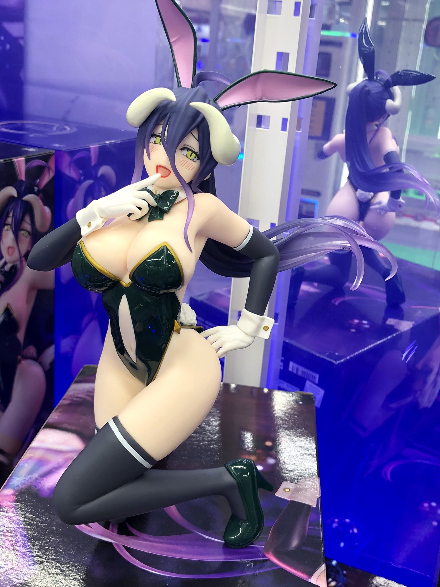 MÔ HÌNH Albedo - Overlord - One-Seventh Carat - 1/7 - Bunny Ver. (System Service) FIGURE CHÍNH HÃNG 1 G1B P2uaEAUfwWU