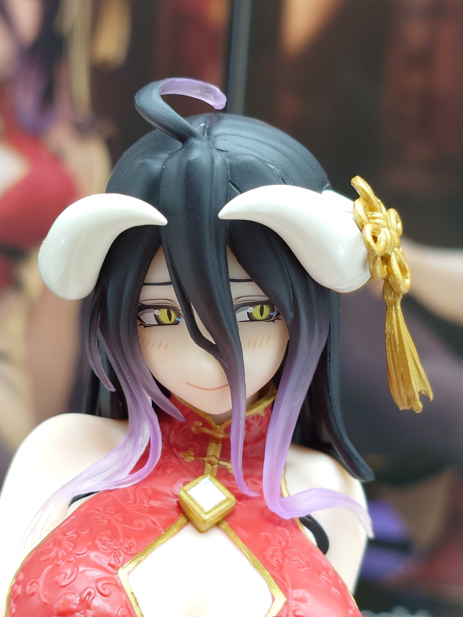 MÔ HÌNH Albedo - Overlord - Desktop Cute - China Dress ver., Renewal (Taito) FIGURE CHÍNH HÃNG 4 G29xQ4JbwAQvVEq