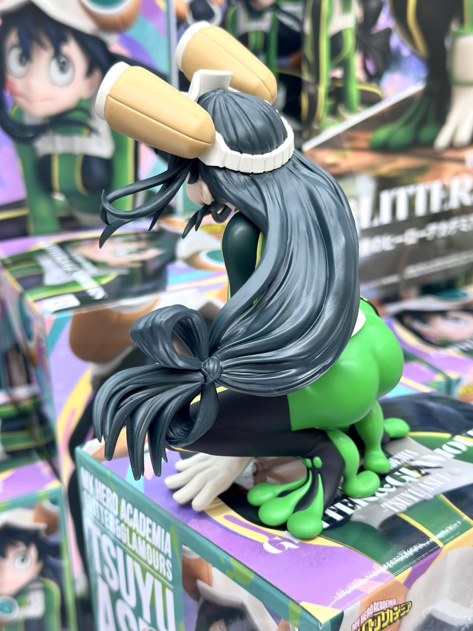 MÔ HÌNH Asui Tsuyu - Boku no Hero Academia - Glitter & Glamours (Bandai Spirits) FIGURE CHÍNH HÃNG 3 G360HT9XsAAY5sw