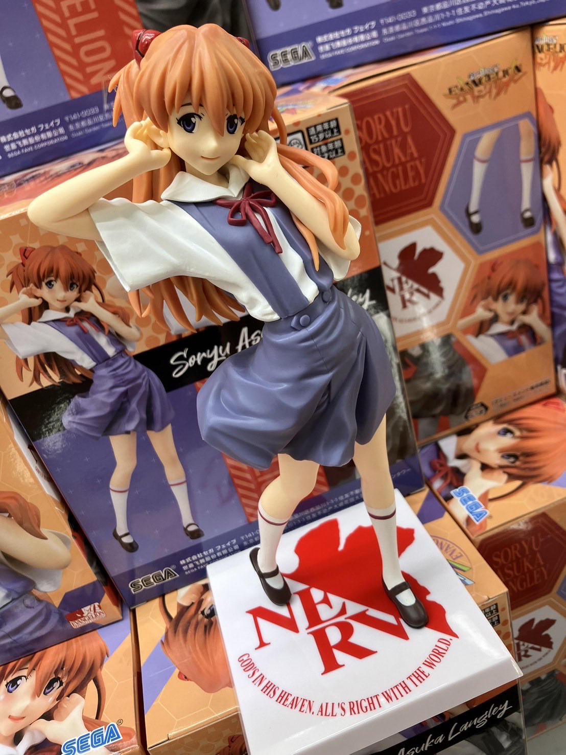 MÔ HÌNH Souryuu Asuka Langley - Shin Seiki Evangelion - XStellar - Seifuku ver. (SEGA)FIGURE CHÍNH HÃNG 2 G3cOh 2WYAAnMTn