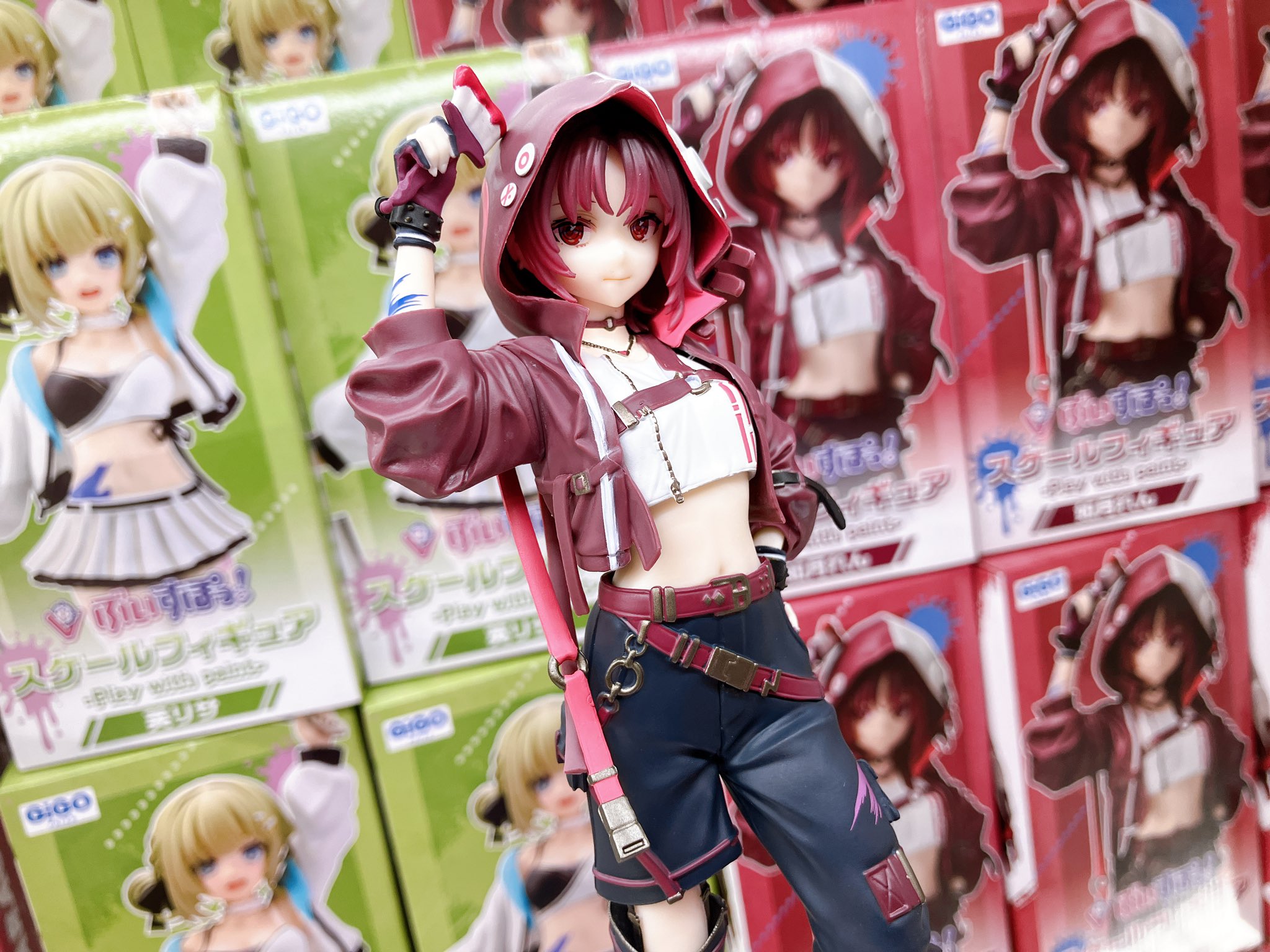 MÔ HÌNH Kisaragi Ren - Virtual eSports Project - Play with Paint vol.5 - 1/7 (GENDA GiGO Entertainment) FIGURE CHÍNH HÃNG 1 GsuPJKzacAAsoN4