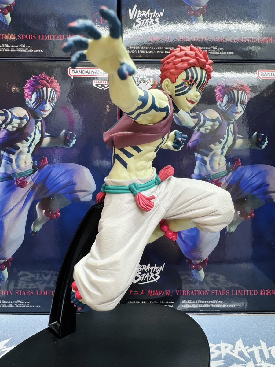 MÔ HÌNH Akaza - Kimetsu no Yaiba - Vibration Stars (Bandai Spirits) FIGURE CHÍNH HÃNG 2 GtnpyG5a0AAZowP