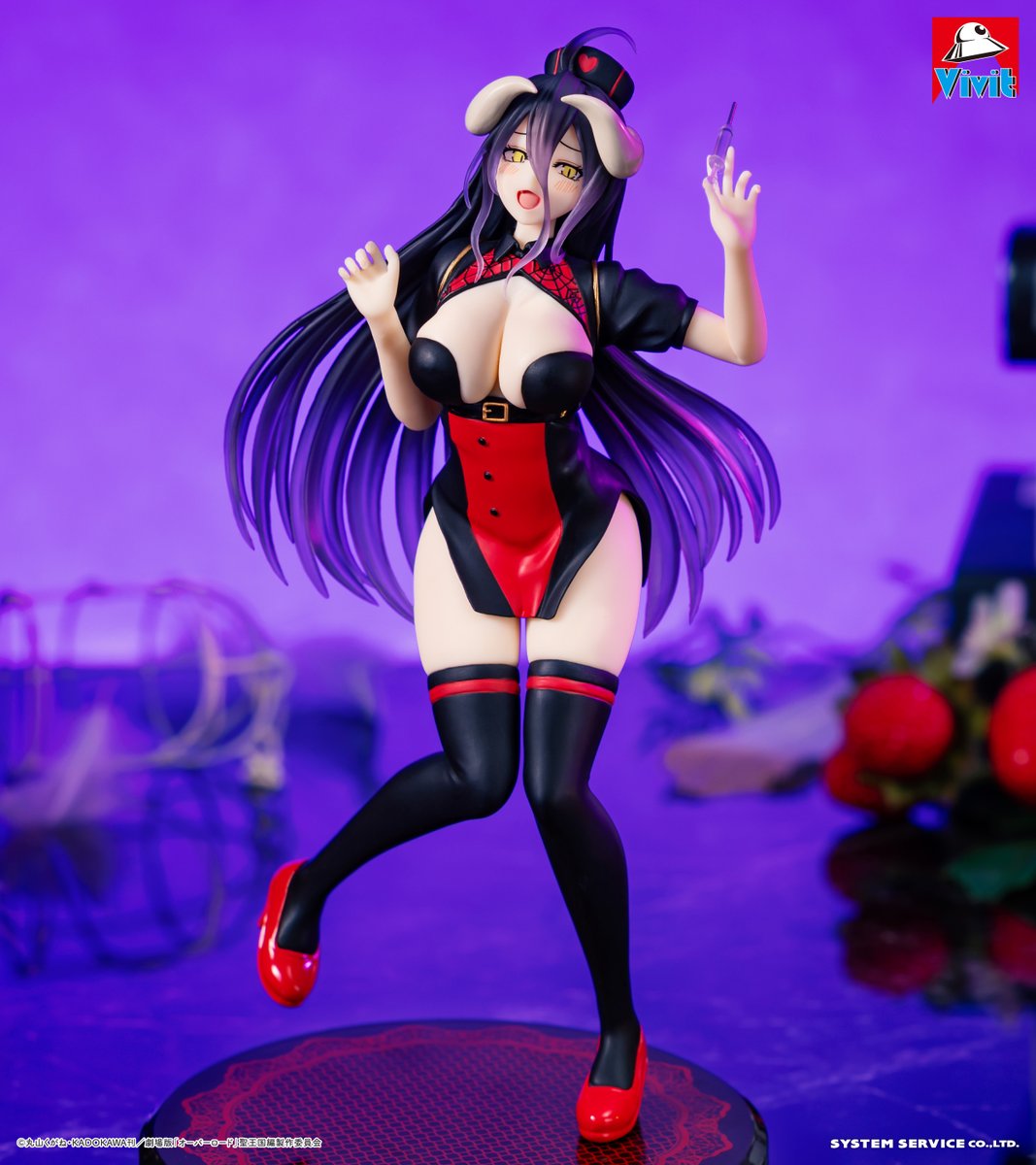 MÔ HÌNH Albedo - Overlord - Vivit Figure - Black Nurse Ver. (System Service) FIGURE CHÍNH HÃNG 1 GuK1zKZagAUkEhw
