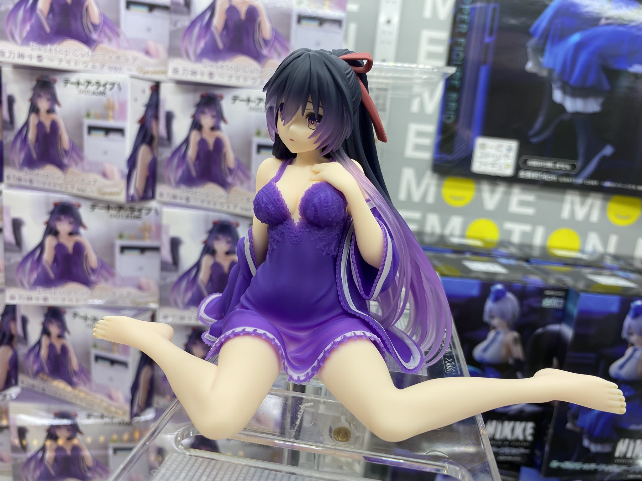 MÔ HÌNH Yatogami Tohka - Date A Live V - Desktop Cute - Nightwear Ver., Renewal (Taito) FIGURE CHÍNH HÃNG 3 Gx4lzb3bsAEa1hZ
