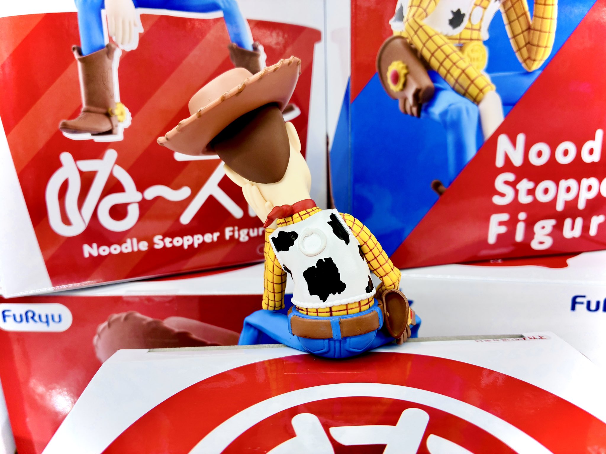 MÔ HÌNH Woody - Toy Story - Noodle Stopper Figure (FuRyu) FIGURE CHÍNH HÃNG 5 HLFOQYEbUAAX9Tk