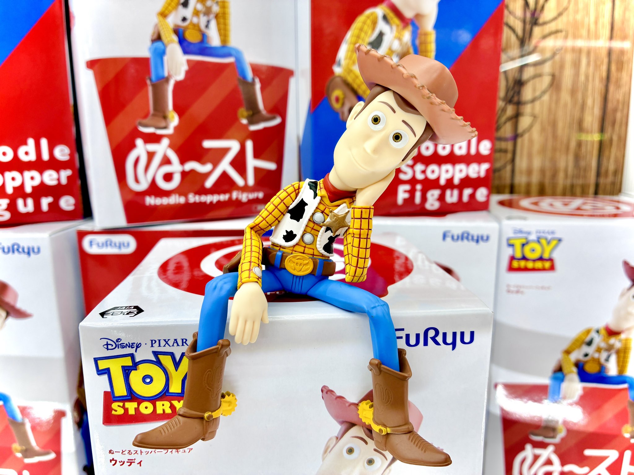 MÔ HÌNH Woody - Toy Story - Noodle Stopper Figure (FuRyu) FIGURE CHÍNH HÃNG 4 HLFOQYHbkAARIgb