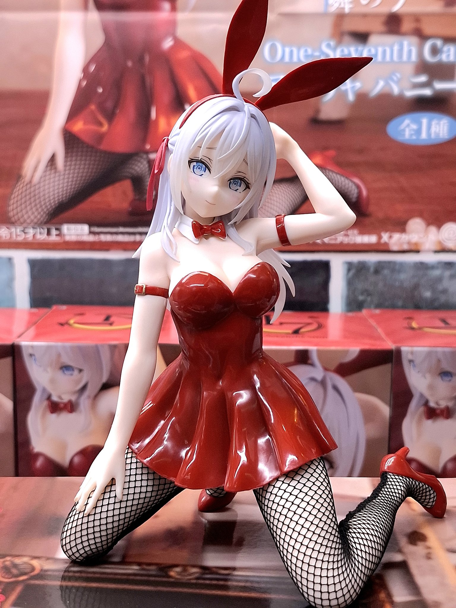 MÔ HÌNH Alisa Mikhailovna Kujou - Tokidoki Bosotto Russia-go de Dereru Tonari no Alya-san - One-Seventh Carat - 1/7 - Bunny Red Ver. (System Service) FIGURE CHÍNH HÃNG 1 HLLTsBUaMAANAfY