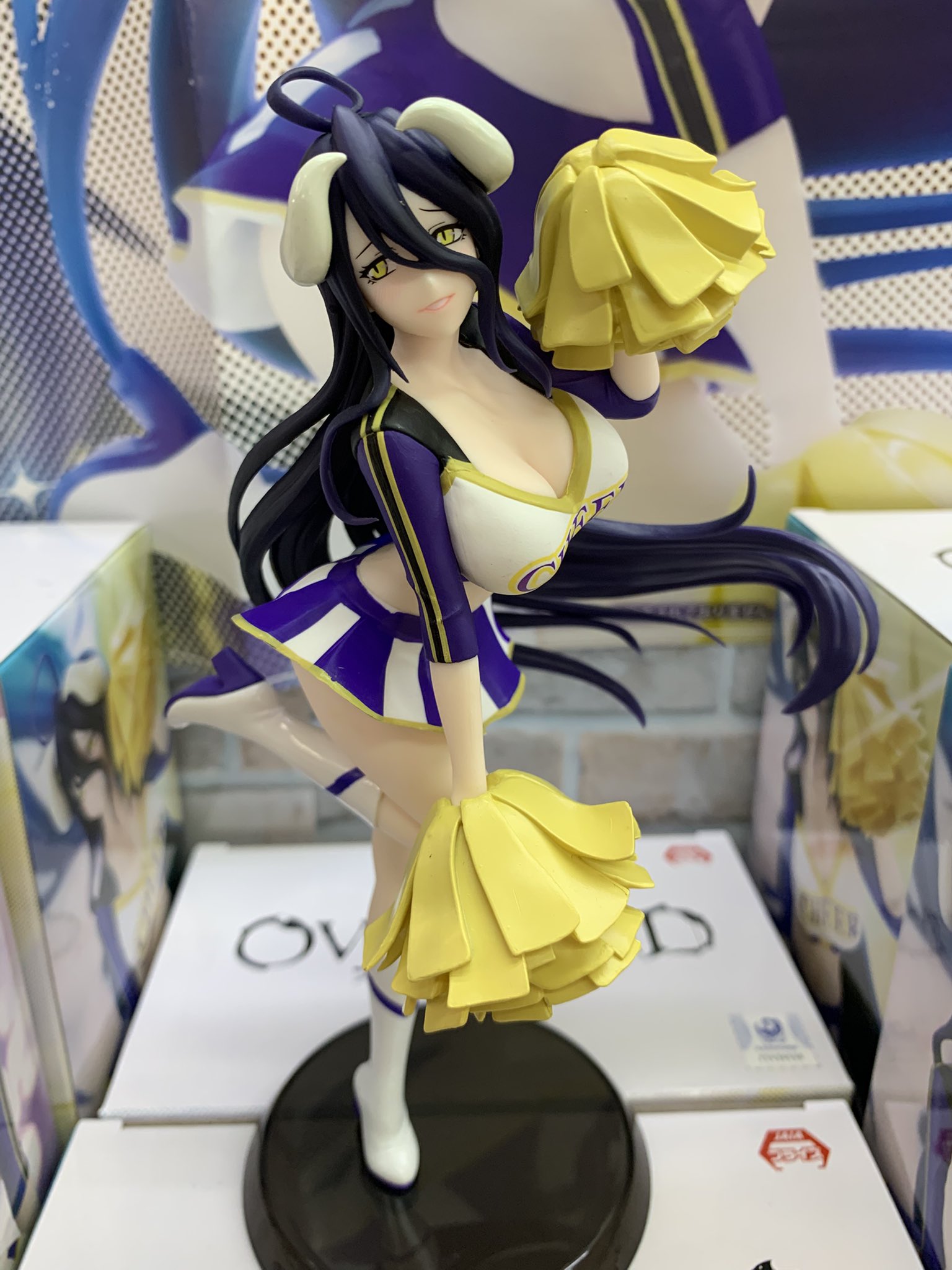 MÔ HÌNH Albedo - Overlord - Konami Prize Collection - Masquerade - Cheer Girl Ver. (Konami Arcade Games) FIGURE CHÍNH HÃNG 3 HLpZaTsbAAAeGYB