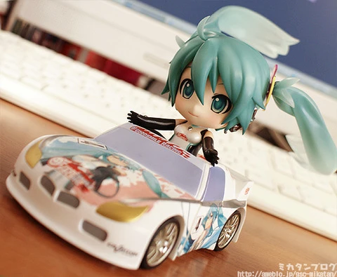 MÔ HÌNH Hatsune Miku - Good Smile Racing - Vocaloid - Nendoroid (#172a) - Racing 2011 (Good Smile Company) FIGURE CHÍNH HÃNG 5 D3c6dc79 S