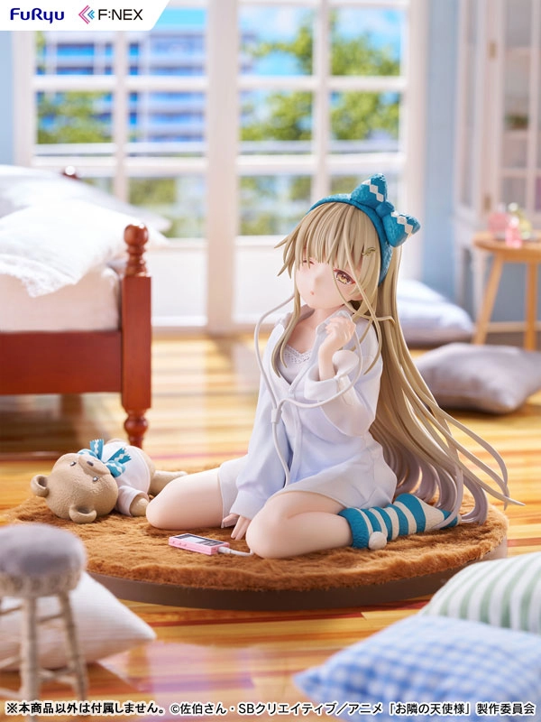 MÔ HÌNH Otonari no Tenshi-sama ni Itsunomanika Dame Ningen ni Sareteita Ken - Shiina Mahiru F:Nex - 1/7 - Relax ver. (FuRyu)FIGURE CHÍNH HÃNG 1 Figure 185531 01