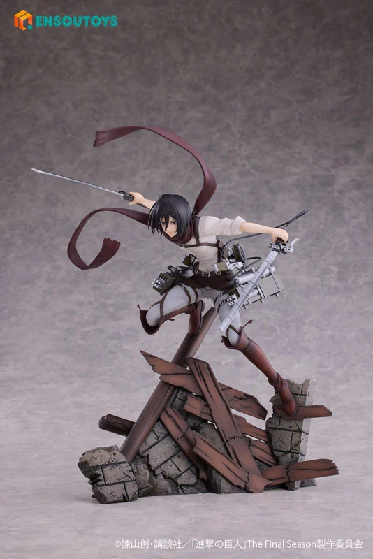 MÔ HÌNH Attack on Titan Mikasa Ackerman 1/7 Complete Figure(ENSOUTOYS) FIGURE CHÍNH HÃNG 1 Figure 186313 03