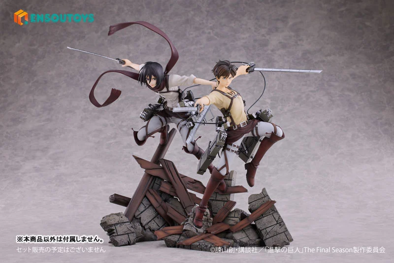MÔ HÌNH Attack on Titan Mikasa Ackerman 1/7 Complete Figure(ENSOUTOYS) FIGURE CHÍNH HÃNG 3 Figure 186313 17