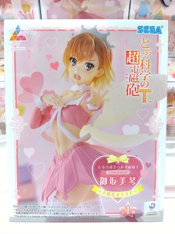 MÔ HÌNH Misaka Mikoto - To Aru Kagaku no Railgun T - Luminasta - Dai Seirei☆Maid (SEGA) FIGURE CHÍNH HÃNG 5 G4fk3o Biaadsmd 1762071895886