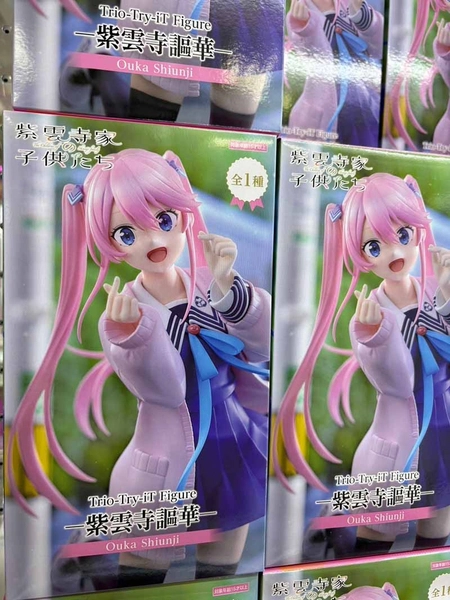 MÔ HÌNH Shiunji Ouka - Shiunji-ke no Kodomotachi - Trio-Try-iT Figure (FuRyu) FIGURE CHÍNH HÃNG 4 Gwhw0xtxwaei9s0 1752825841991