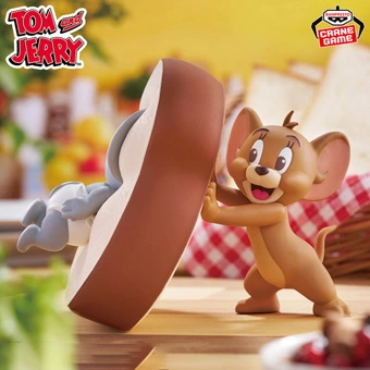 MÔ HÌNH Jerry - Tuffy - Tom and Jerry - Big Size Soft Vinyl Figure - Sofubi Figure - Yummy Bread (Bandai Spirits) FIGURE CHÍNH HÃNG 1 Hjqdboaawaazuxu 1 1779878977552