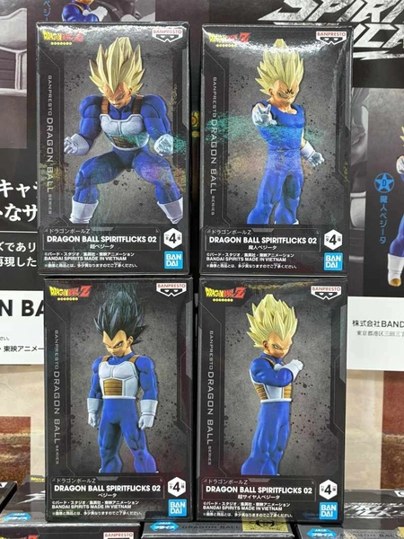 MÔ HÌNH Vegeta - Dragon Ball Z - Dragon Ball SpiritFlicks 02 (Bandai Spirits) FIGURE CHÍNH HÃNG 8 Hleljtvaaaann3e 1782464335258