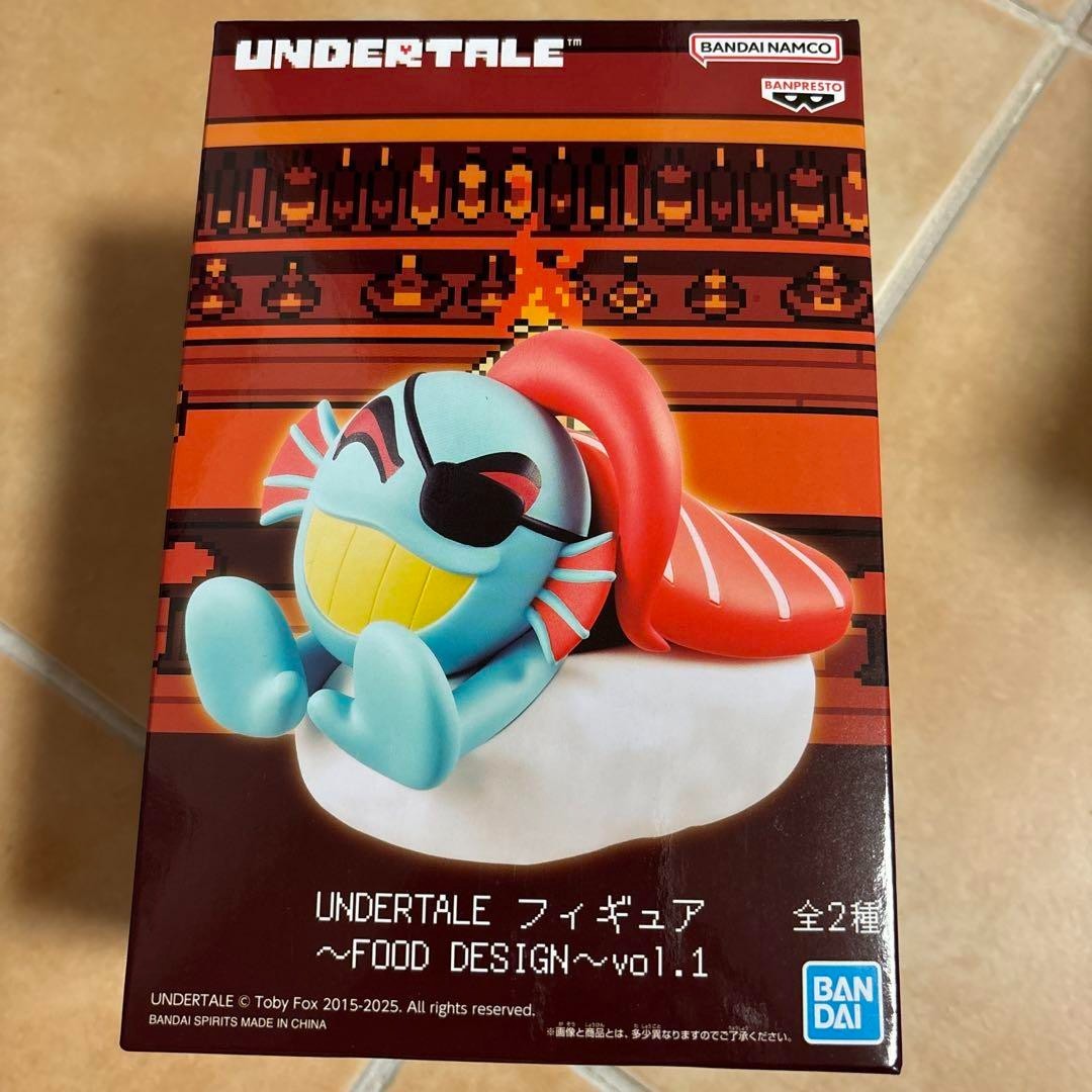 MÔ HÌNH Undyne - Undertale - ~Food Design~ Vol. 1 (Bandai Spirits) FIGURE CHÍNH HÃNG 3 S L1200
