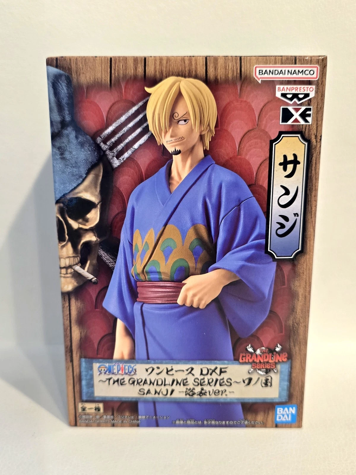 MÔ HÌNH Sanji - One Piece - DXF Figure - The Grandline Series - Yukata Ver. (Bandai Spirits) FIGURE CHÍNH HÃNG 2 S L1600