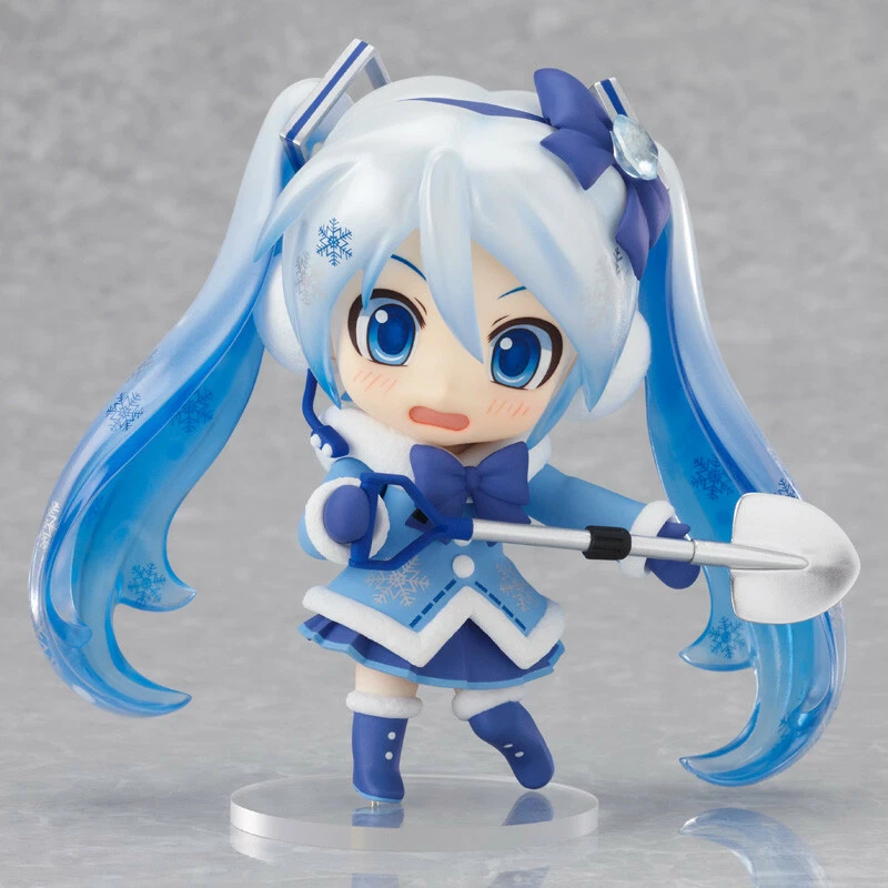 MÔ HÌNH Hatsune Miku - Vocaloid - Nendoroid (#207) - Snow, Fluffy Coat Ver. (Good Smile Company) FIGURE CHÍNH HÃNG 3 S L1600 (2)