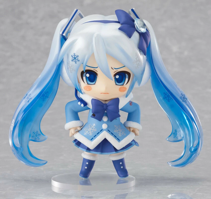 MÔ HÌNH Hatsune Miku - Vocaloid - Nendoroid (#207) - Snow, Fluffy Coat Ver. (Good Smile Company) FIGURE CHÍNH HÃNG 4 S L1600 (3)