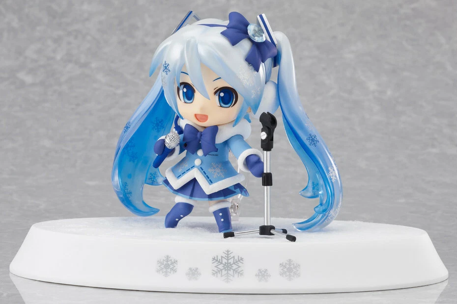 MÔ HÌNH Hatsune Miku - Vocaloid - Nendoroid (#207) - Snow, Fluffy Coat Ver. (Good Smile Company) FIGURE CHÍNH HÃNG 1 S L1600