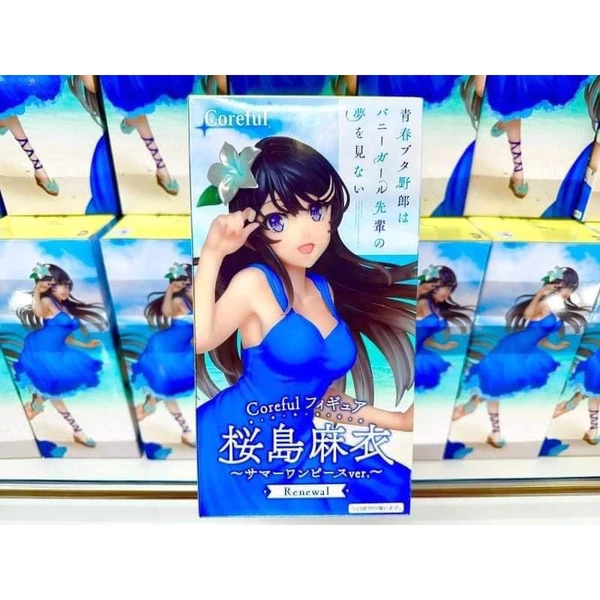 MÔ HÌNH Sakurajima Mai - Seishun Buta Yarou wa Bunny Girl Senpai no Yume wo Minai - Coreful Figure - Summer Dress Ver., Renewal (Taito) FIGURE CHÍNH HÃNG 1 Vn 11134207 7r98o Lmexvc528hr350 1747814875713