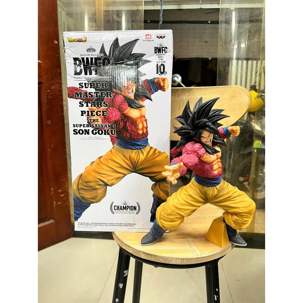 Mô hình Dragon Ball - Goku Super Saiyan 4 BWFC Super Master Stars Piece Color 01 box móp chính hãng Bandai 3 Vn 11134207 81ztc Mpywmmhr7f9r1e