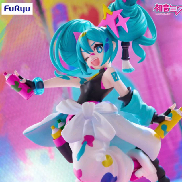 Mô Hình Hatsune Miku "Paint Girl Another Color" Ver. Muchute Figure Chính Hãng FuRyu 2 Vn 11134207 81ztc Mqywvz2kqz2a01